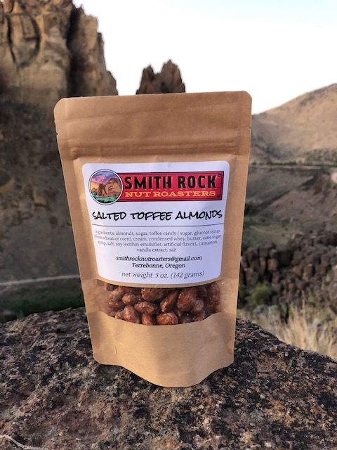 Salted Toffee Almonds