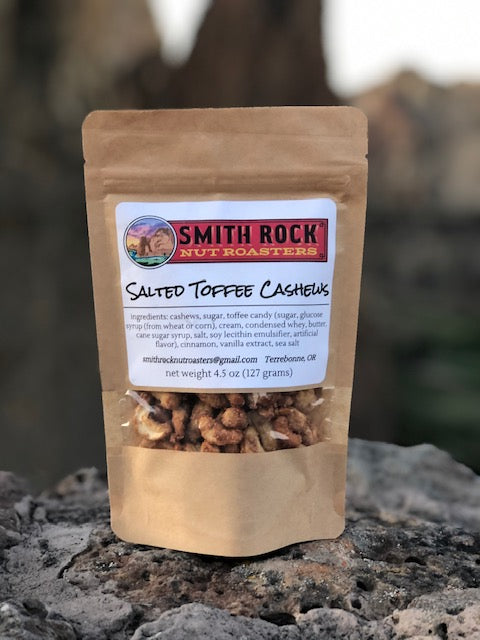 Salted Toffee Cashews